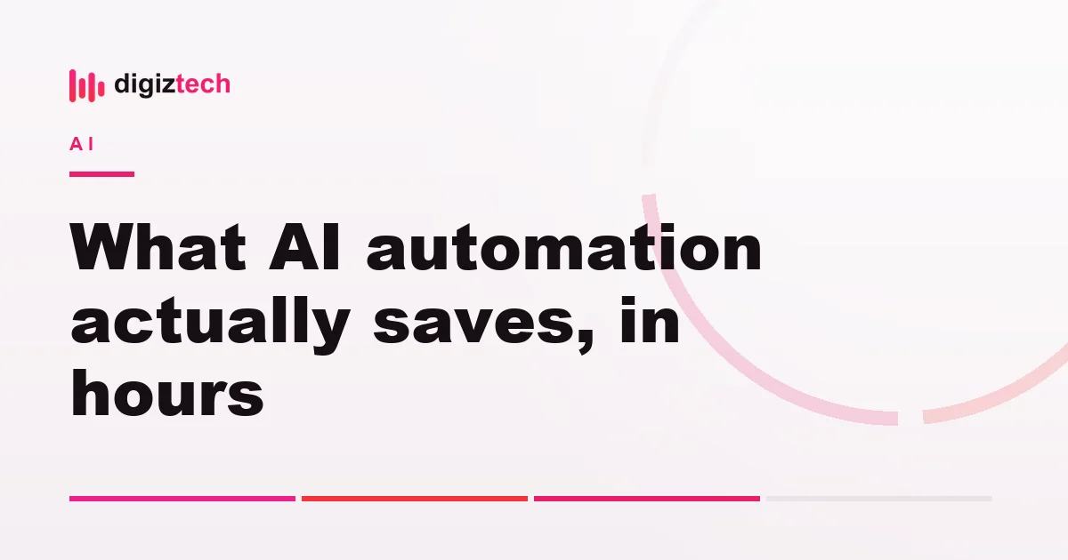 ai automation small business - Flat illustration of a clock, connected workflow nodes and coins