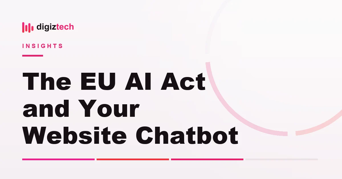 eu ai act chatbot - Flat illustration of a chat bubble, a document and a calendar