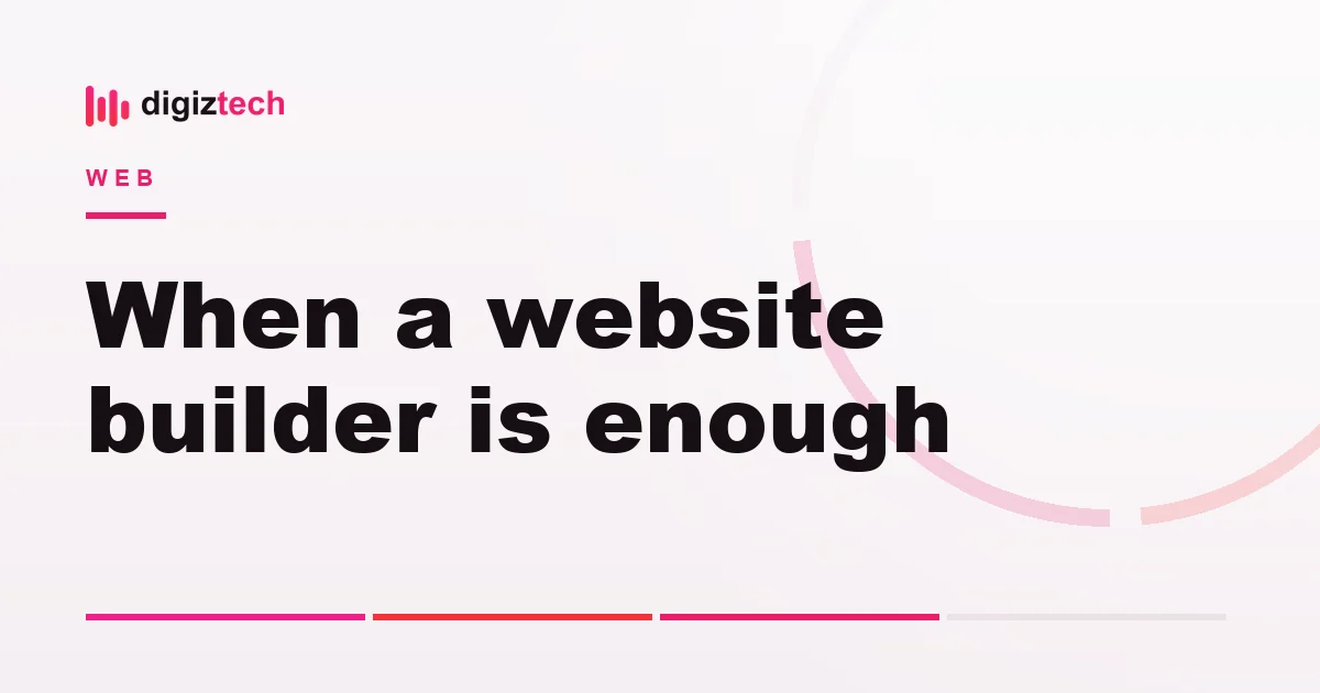 wix vs custom website - Flat illustration of a building block, a browser window and a balance scale